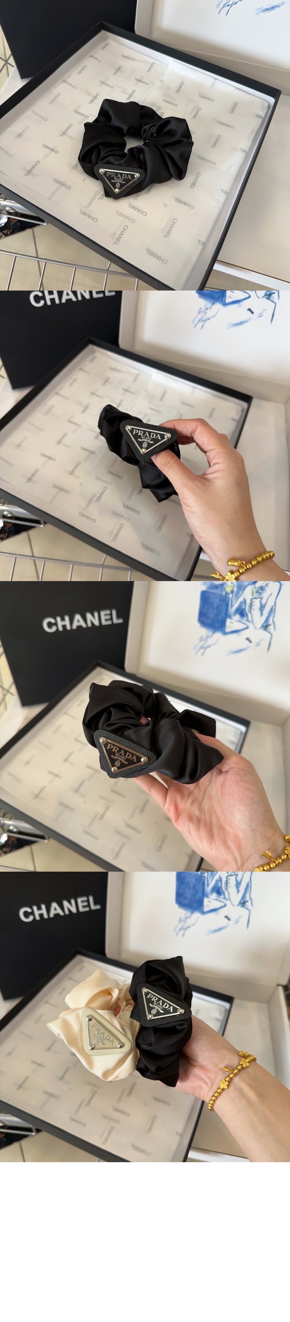 리나일론 스크런치 1IF015 > 프라다