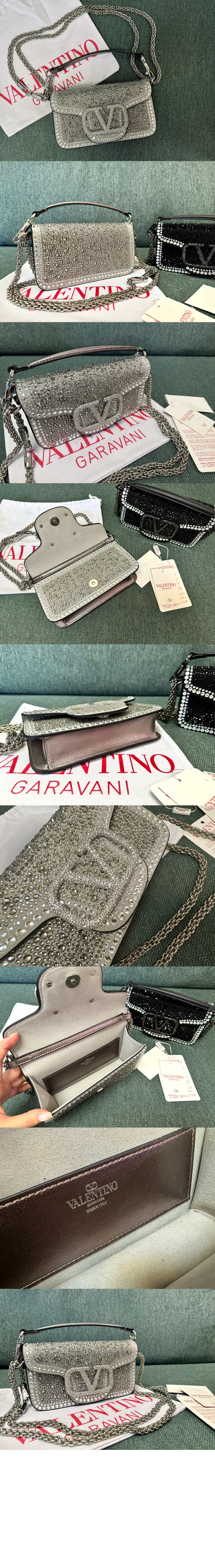 라인스톤 장식 스몰 발렌티노 가라바니 로코 숄더백 > LOCO - 로코