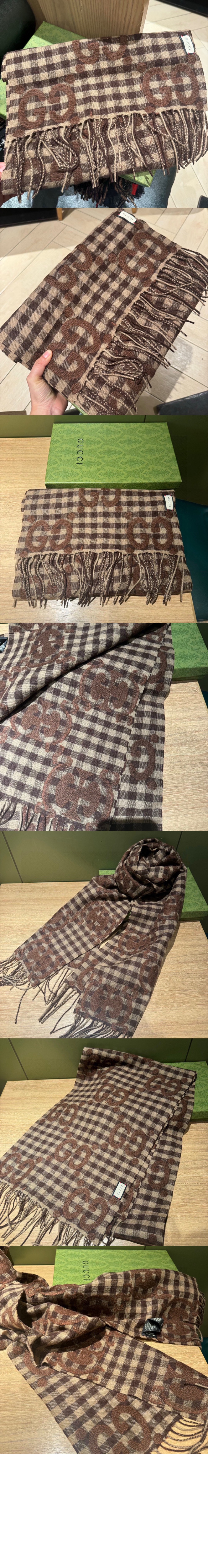 GG 섀도우 울 자카드 스카프  644365 > Etc - 기타제품