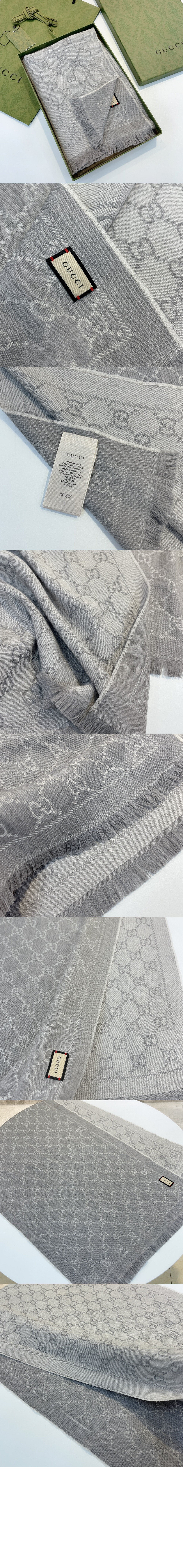 GG 자카드 패턴 니트 스카프 133483 > Etc - 기타제품