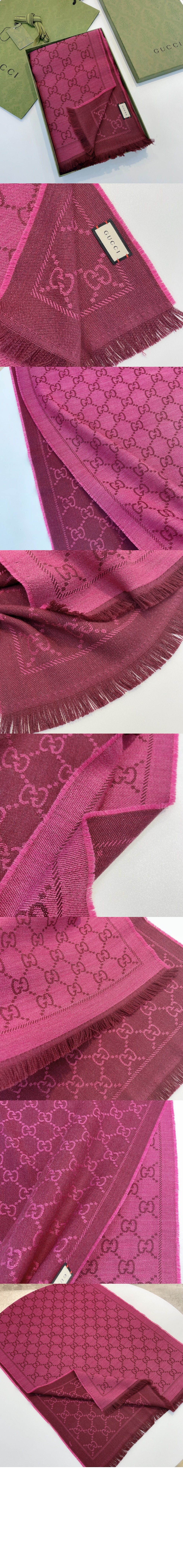 GG 자카드 패턴 니트 스카프 133483 > Etc - 기타제품