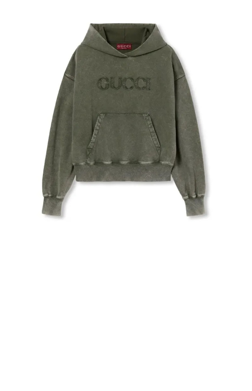 자수 코튼 저지 후드 스웨트셔츠 > Etc - 기타제품