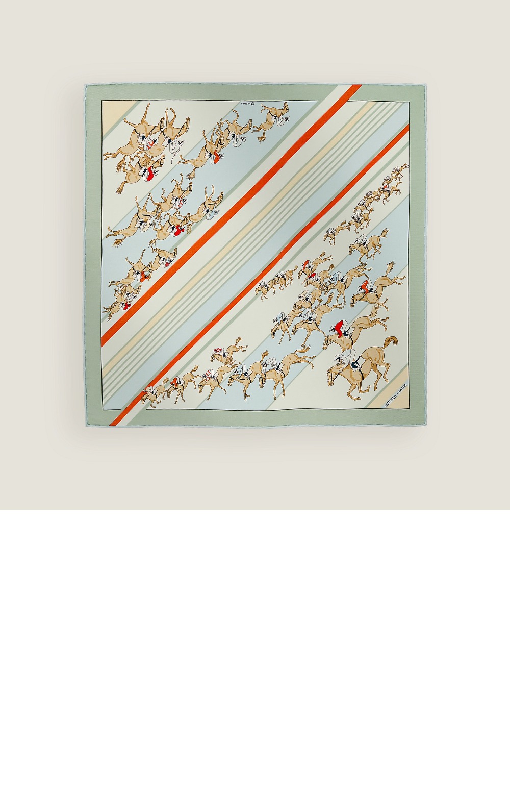 Les Courses 스카프 90 > 에르메스