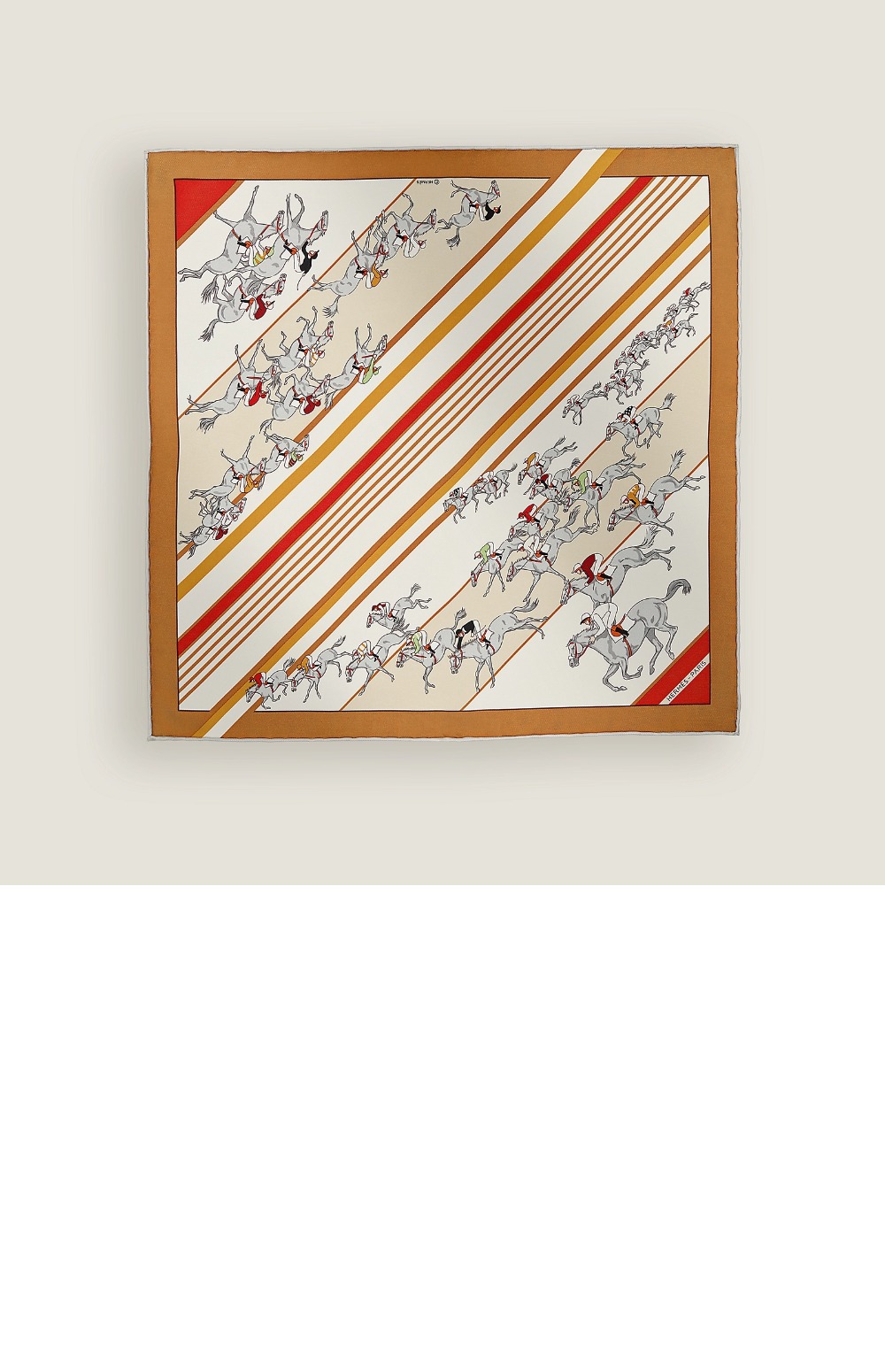 Les Courses 스카프 90 > 에르메스