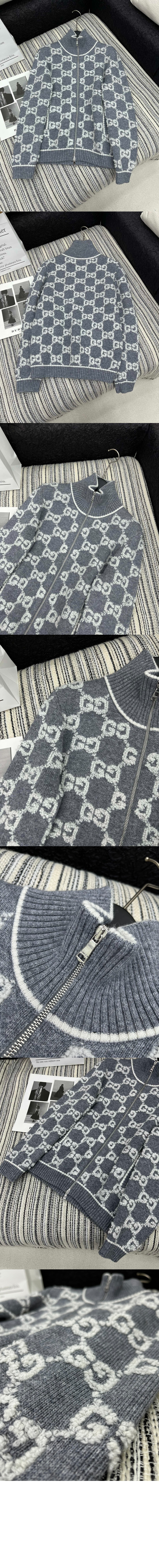 GG 부클레 스티치 자카드 가디건 > Etc - 기타제품