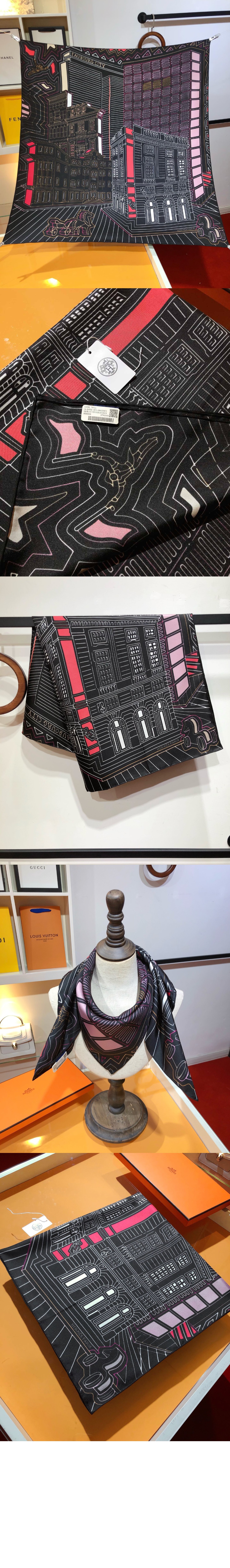 aubourg City 스카프 90 > 에르메스