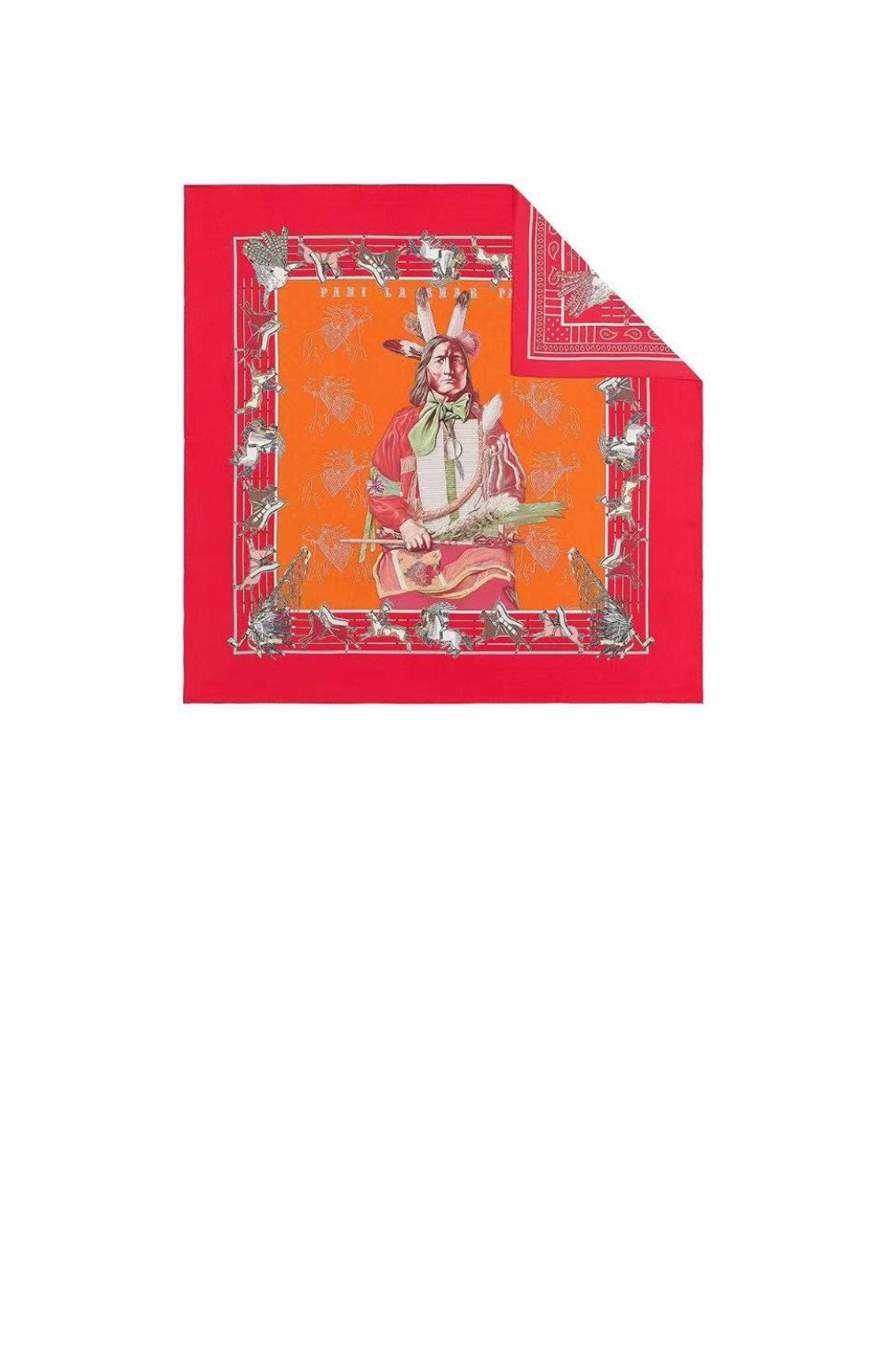 Chief Pawnee 스카프 90 > 에르메스