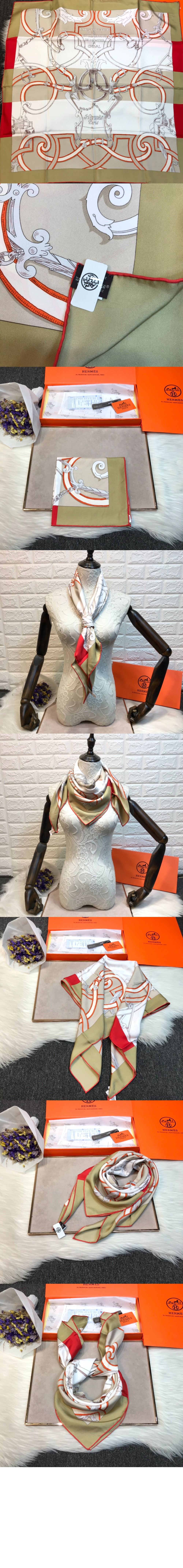 Equestrian Instruction Striped Edition 스카프 90 > 에르메스