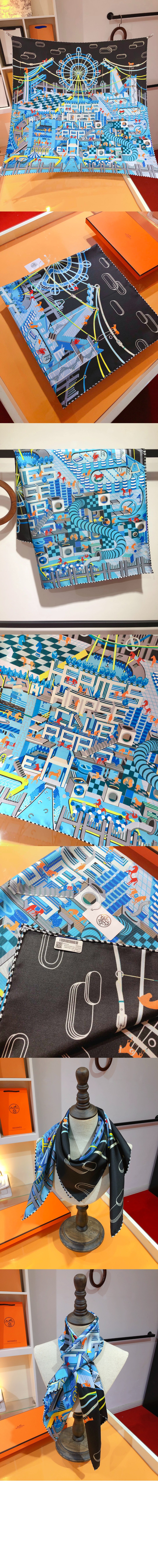 Horse Racing Club 스카프 90 > 에르메스