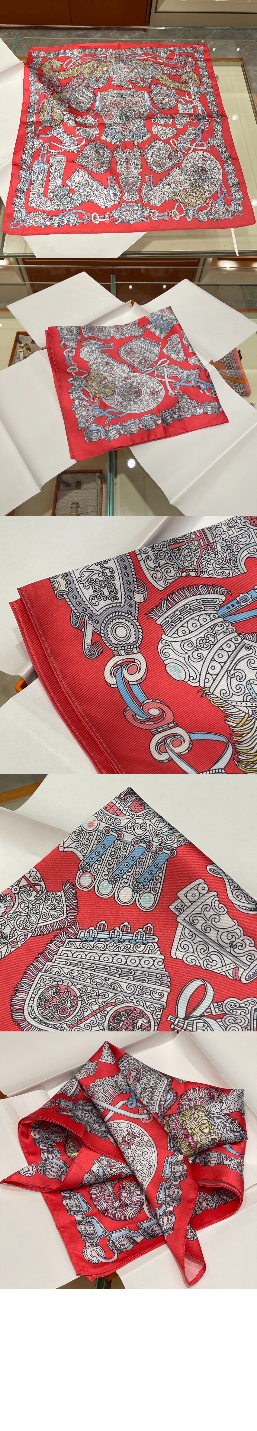 Sous l’Egide de Mars wash 스카프 90 > 에르메스