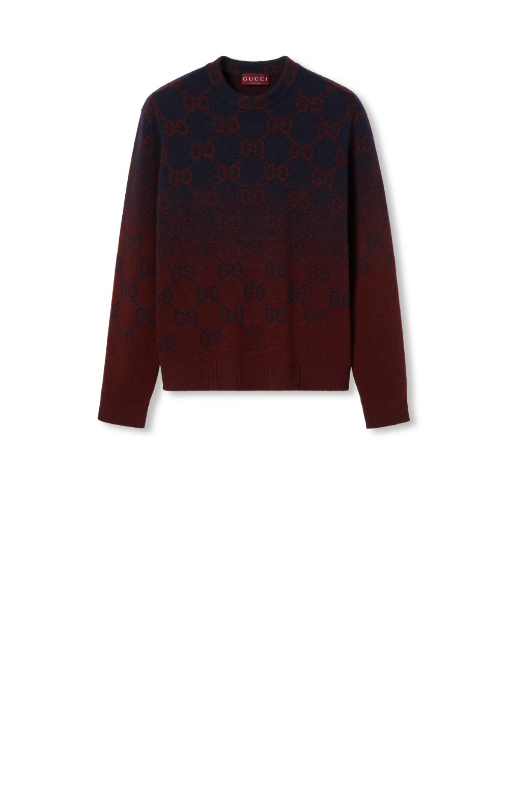 GG 그라데이션 울 자카드 스웨터 > Etc - 기타제품