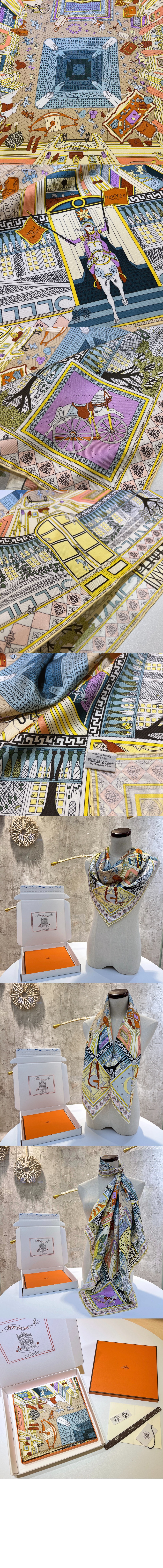 Objets de Curiosite 스카프 90 > 에르메스