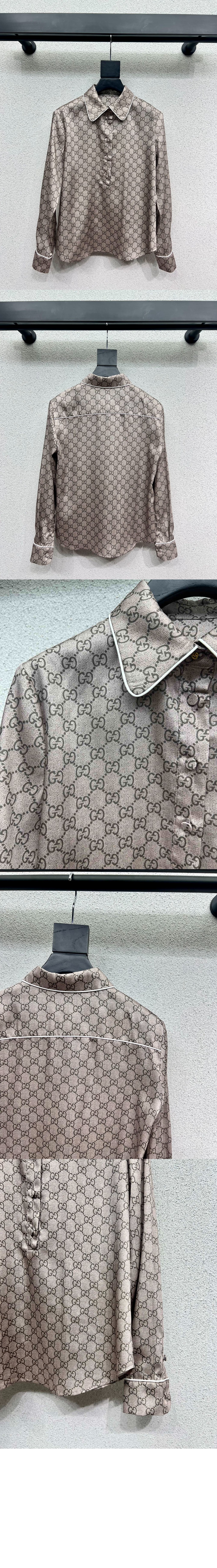 프린트 실크 트윌 셔츠 > Etc - 기타제품