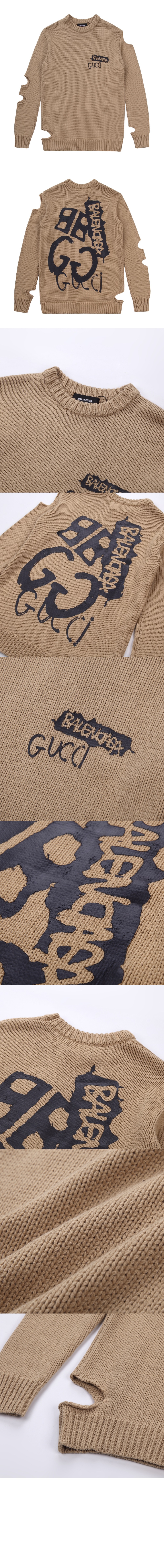 프린트 니트 톱 > Etc - 기타제품