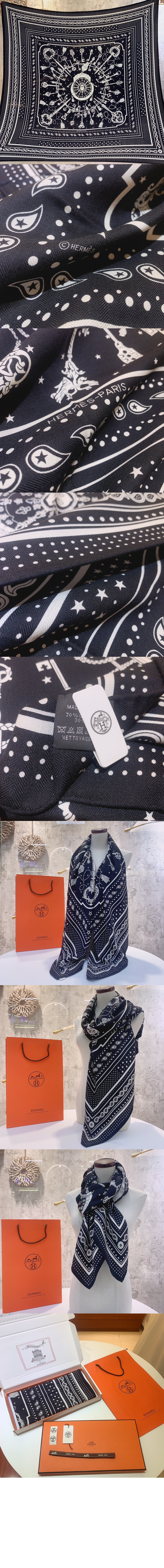 에르메스   Les Cles Bandana 숄 140 > 에르메스