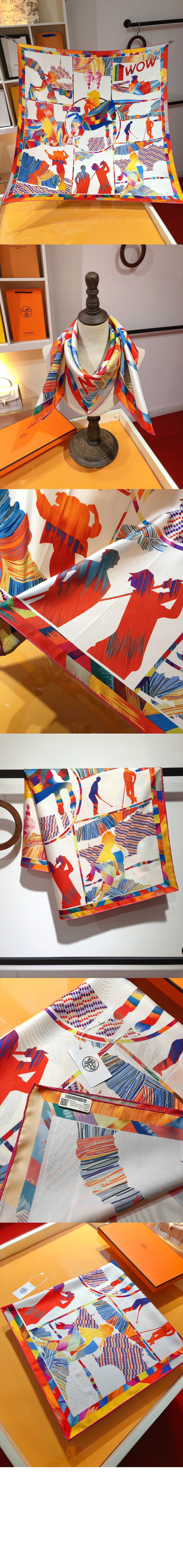 Wow Marble Silk 스카프 90 > 에르메스