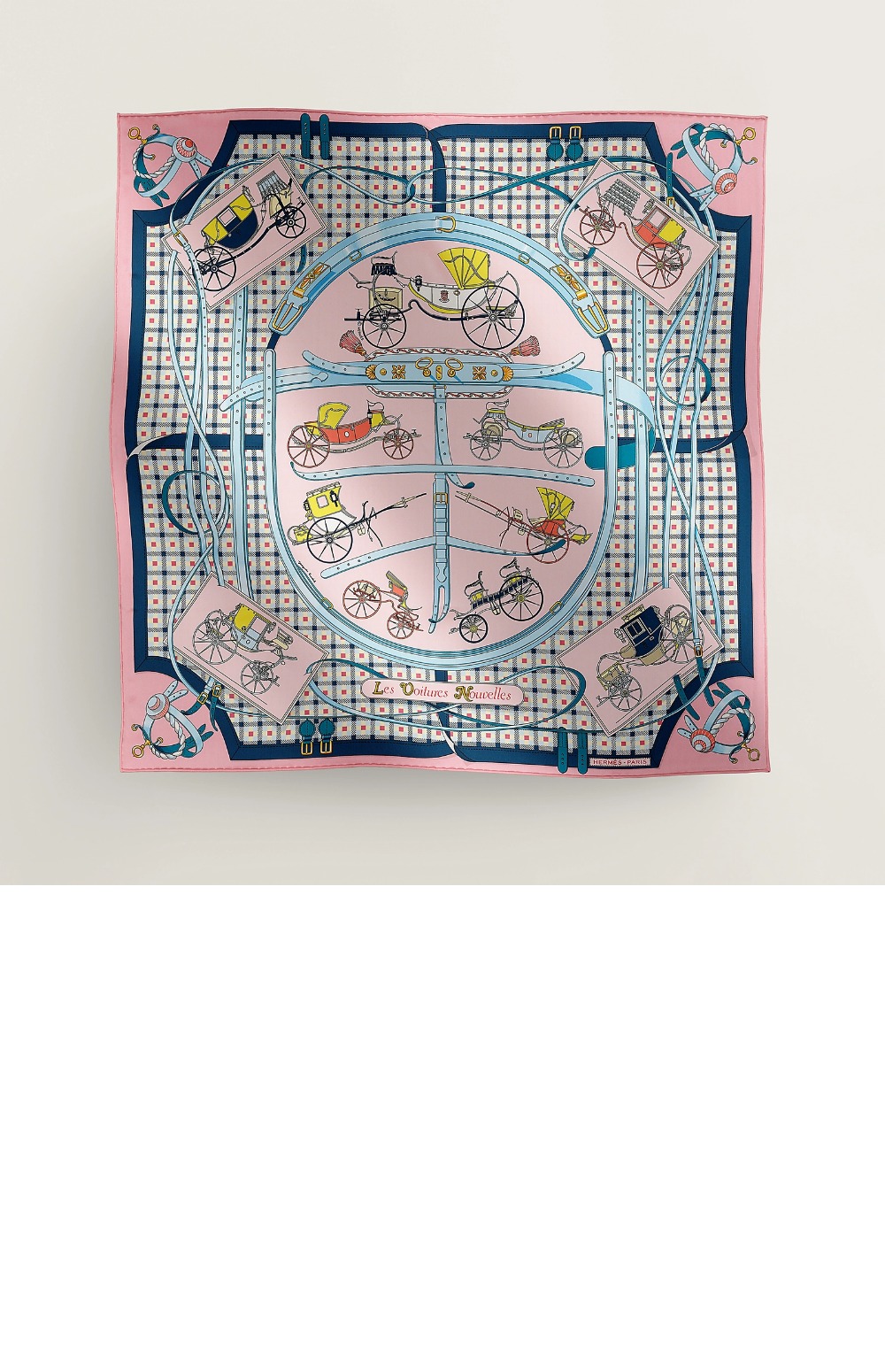 Les Voitures Nouvelles  스카프 90 > 에르메스