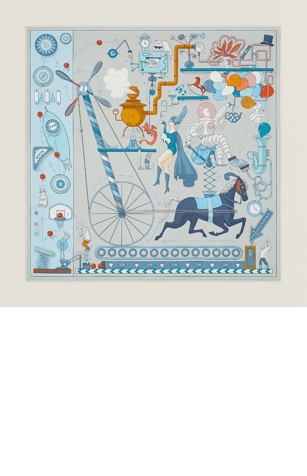 Tea for Two 스카프 90 > 에르메스