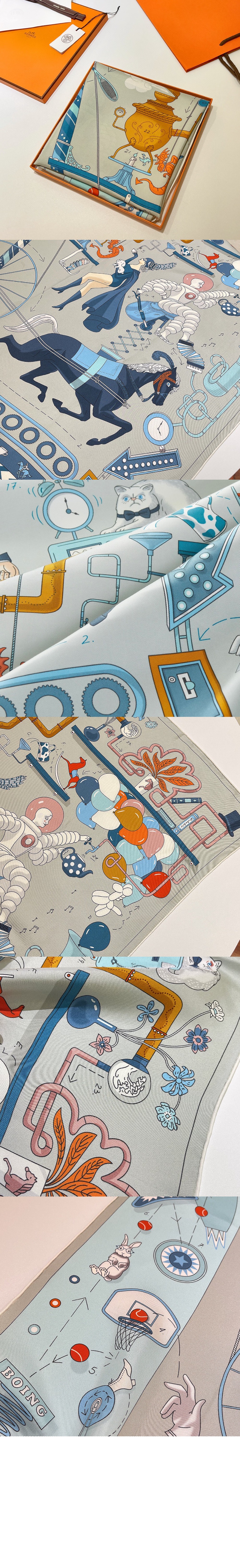 Tea for Two 스카프 90 > 에르메스