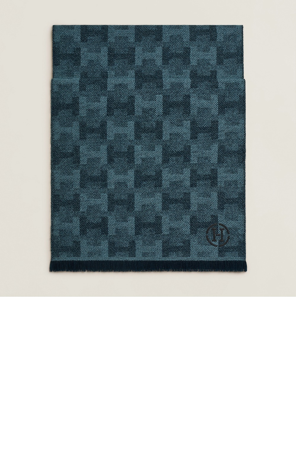 H jacquard 머플러 > 에르메스