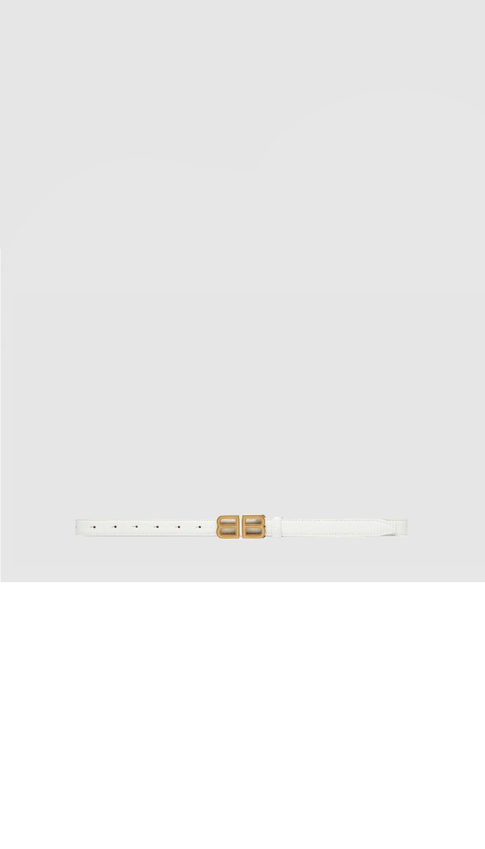 BB 악어 자수 벨트 673518 > 발렌시아가
