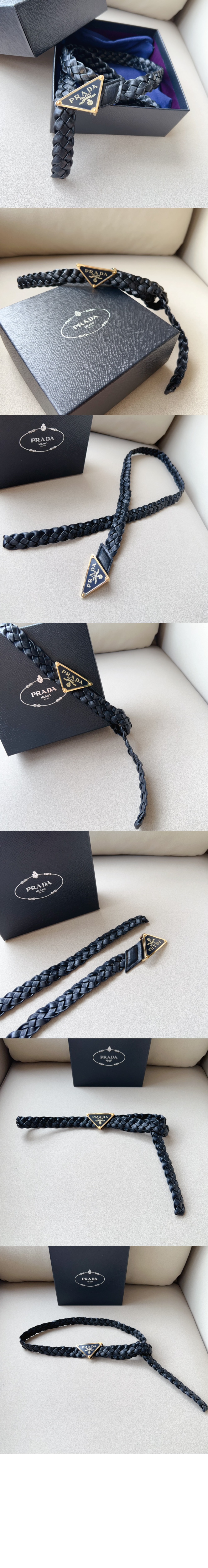 NAPPA LEATHER 벨트 1CS112 > 프라다