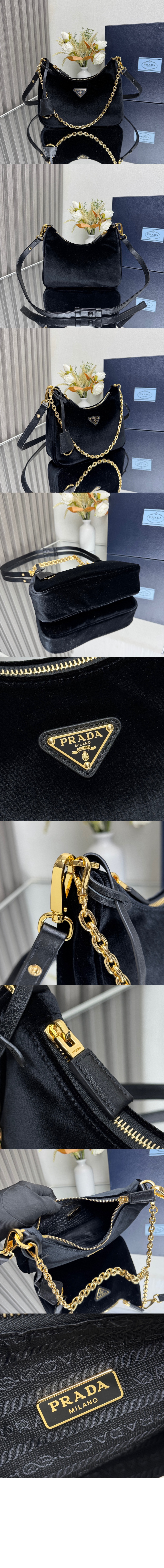 리에디션 벨벳 미니백 1BC204 > Re-Edition - 리에디션