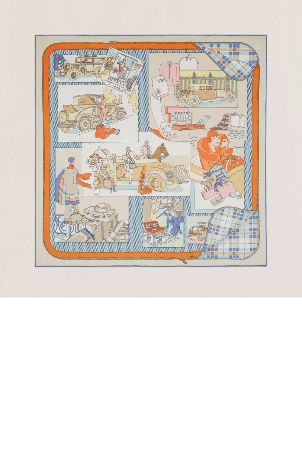 Confort en Automobile 스카프 90 > 에르메스