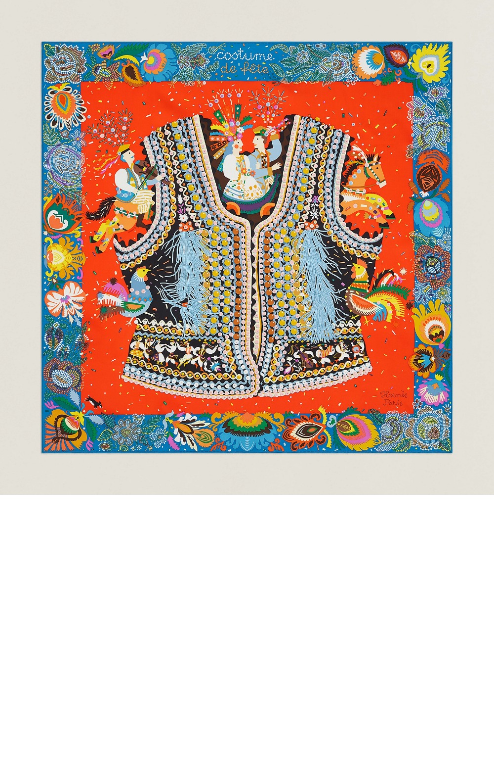 Costume de Fete 스카프 90 > 에르메스