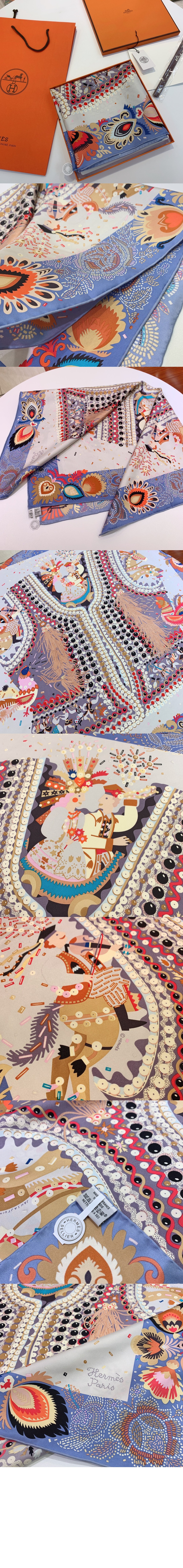 Costume de Fete 스카프 90 > 에르메스