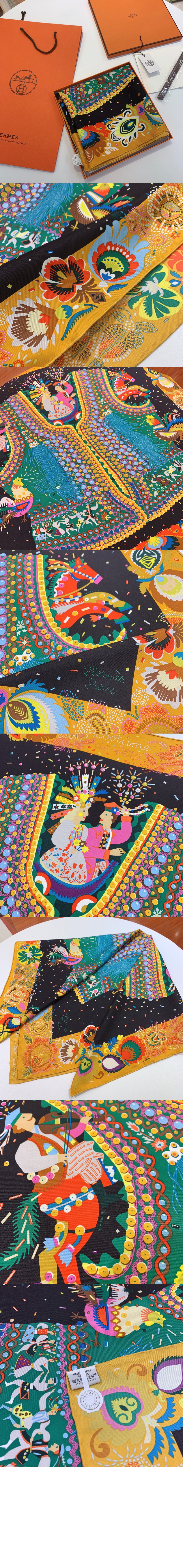 Costume de Fete 스카프 90 > 에르메스