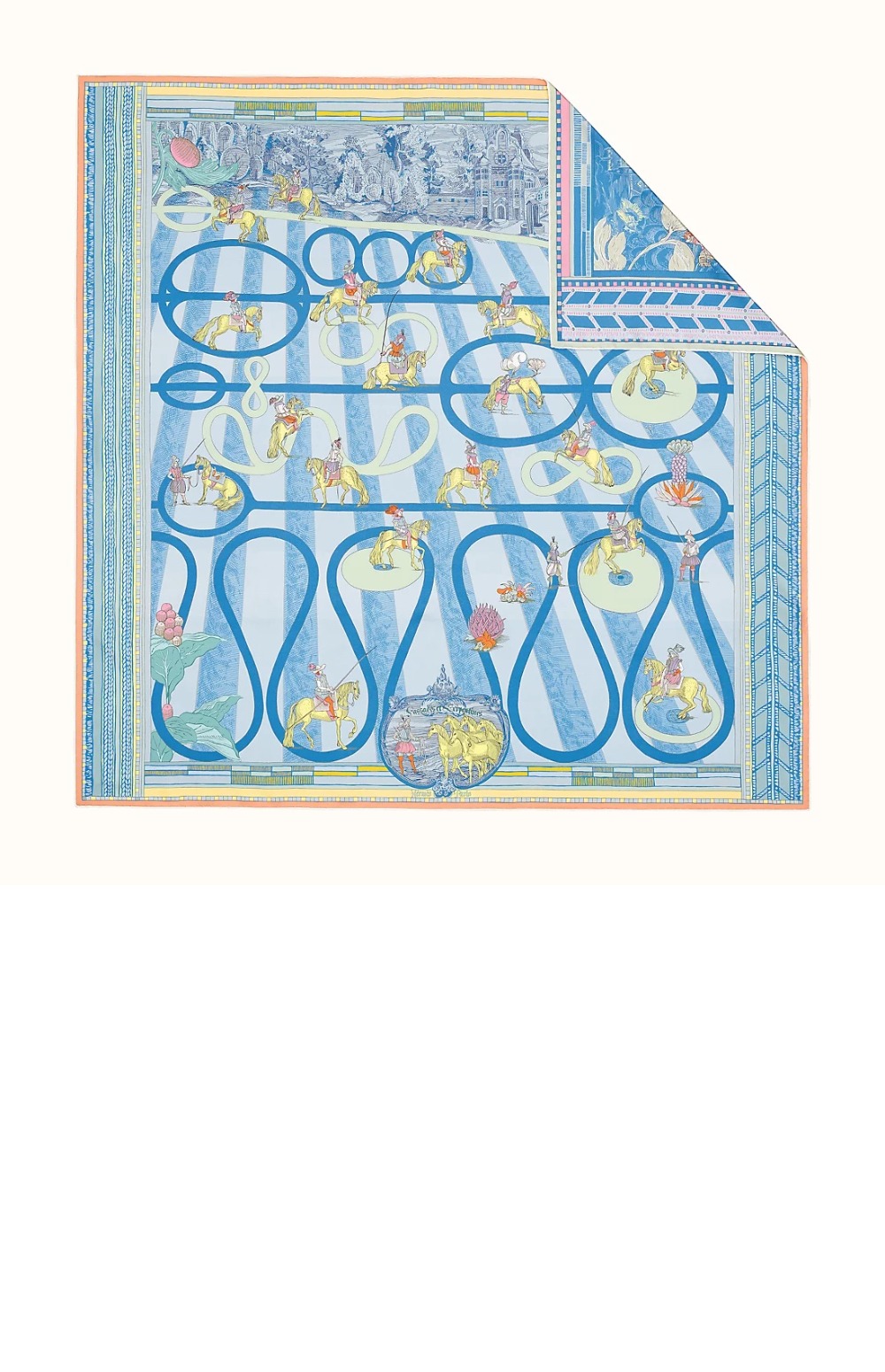 Carré 90 double face Passades et Serpentines 스카프 90 > 에르메스