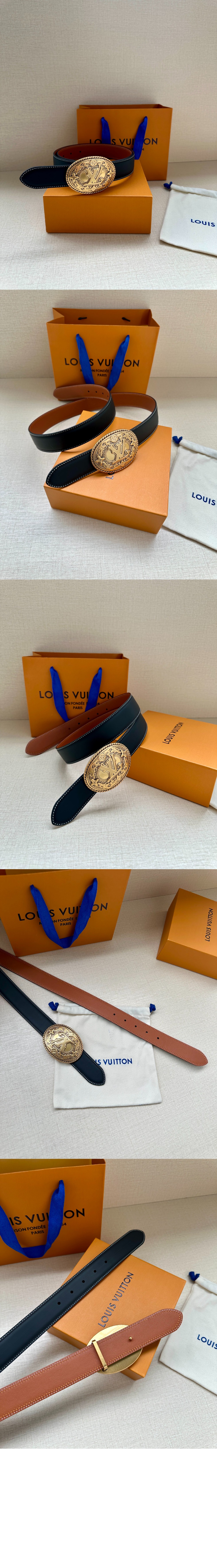 쉴드 리버서블 벨트 M8770U > 루이비통