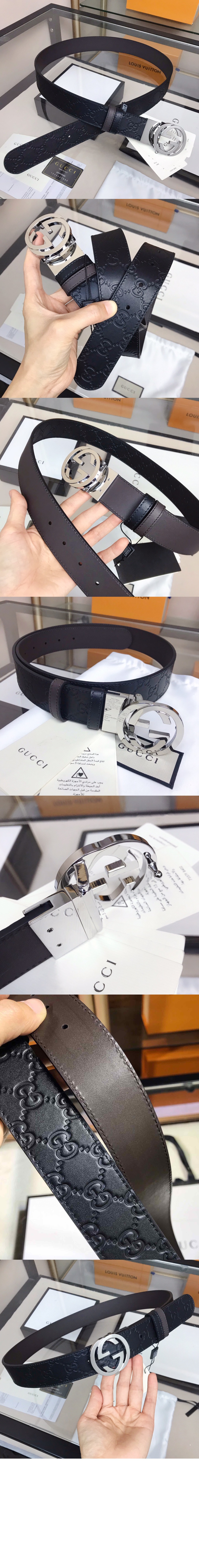 시그니처 리버서블 벨트 473030 > 구찌