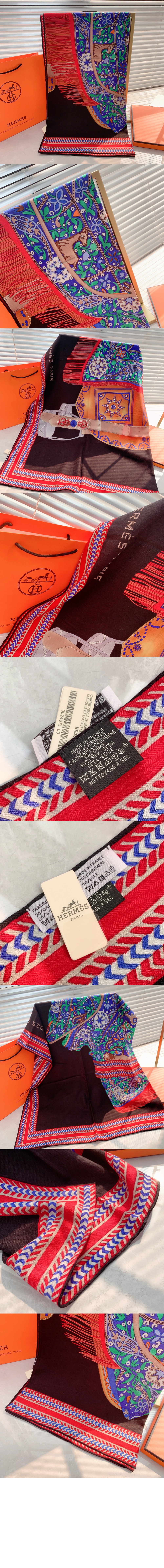 Selle des Steppes  스카프 90 > 에르메스