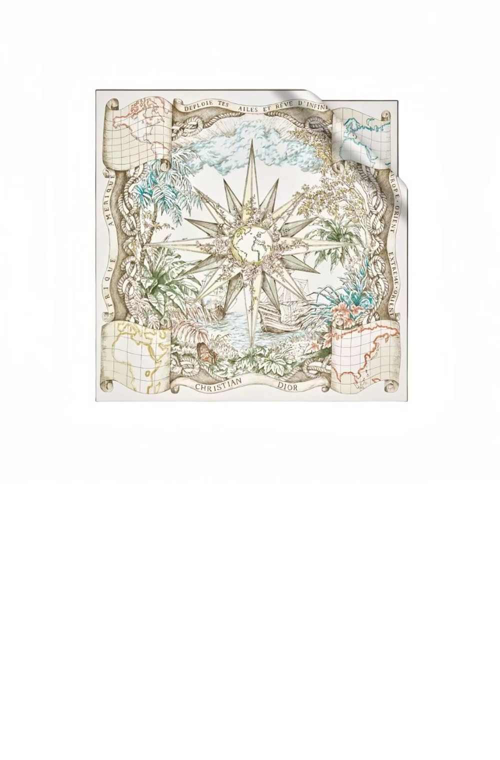 스퀘어 스카프  31REV > 디올