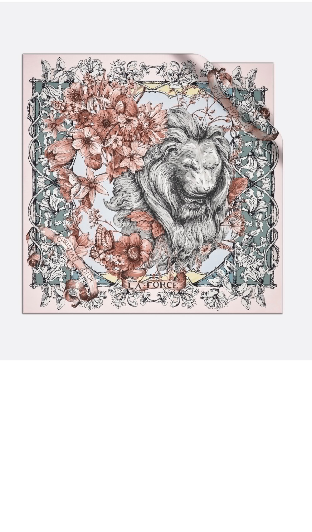 스퀘어 스카프 90 21TAR > 디올