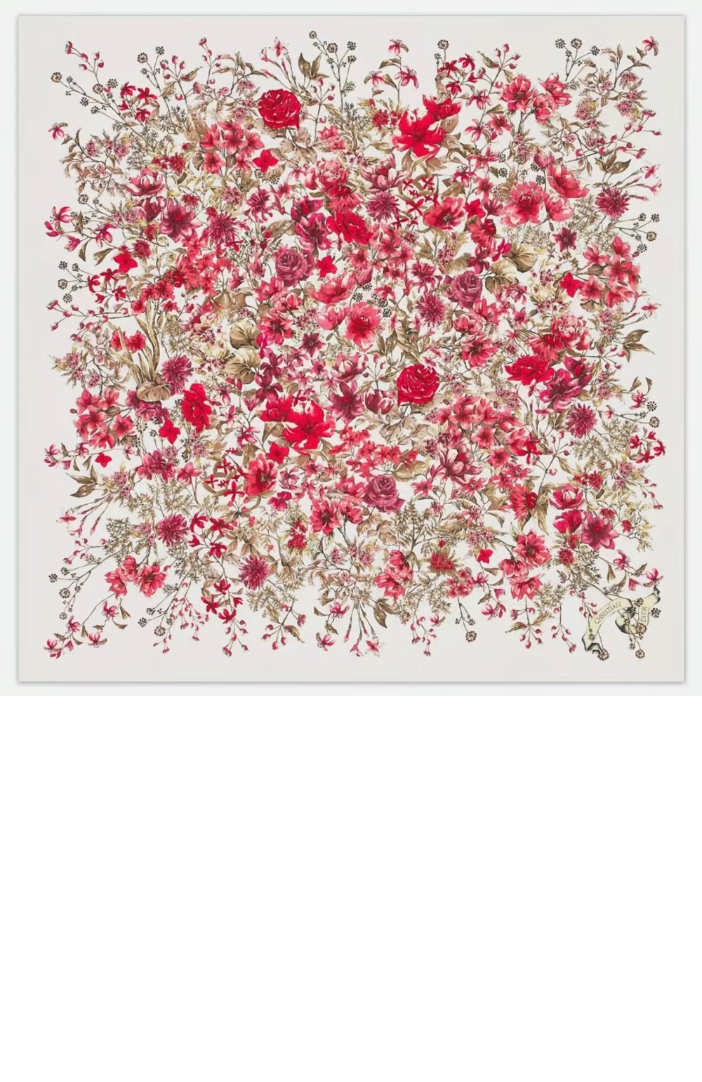 스퀘어 스카프 35FCO > 디올