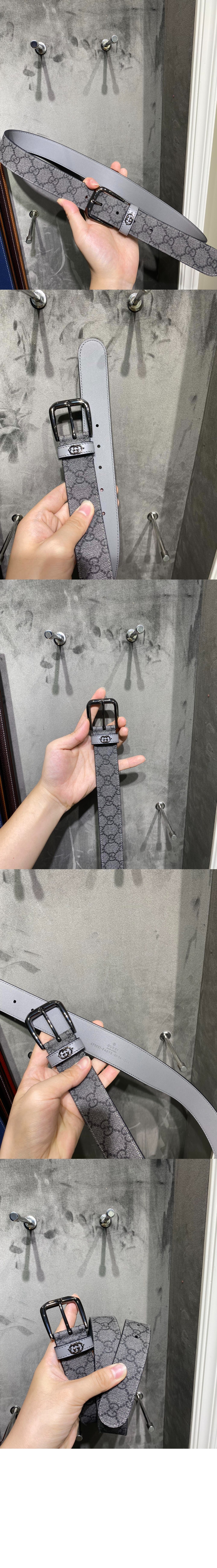 인터로킹 G 디테일 벨트 673921 > 구찌