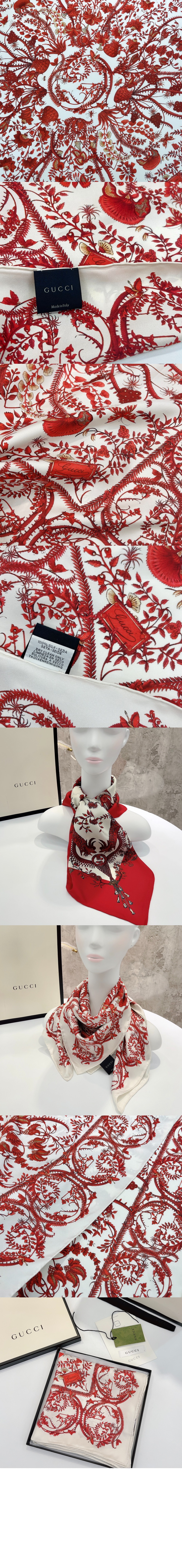 상룡 프린트 실크 스카프 774323 > Etc - 기타제품