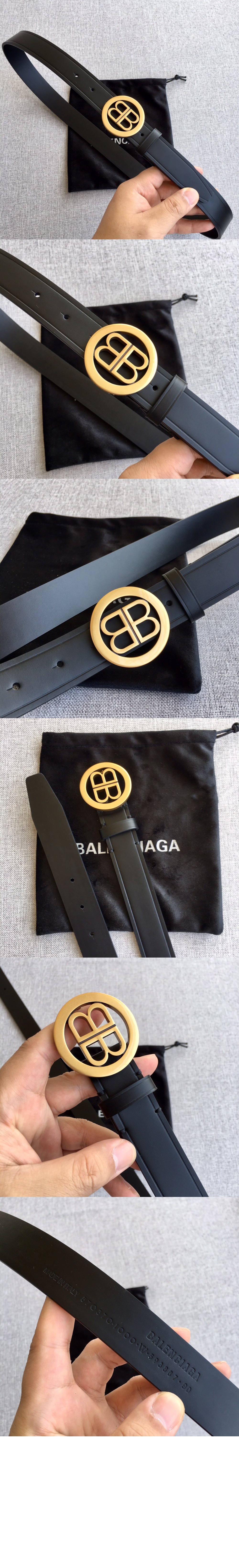 BB 써클 캐쥬얼 벨트 620328 > 발렌시아가