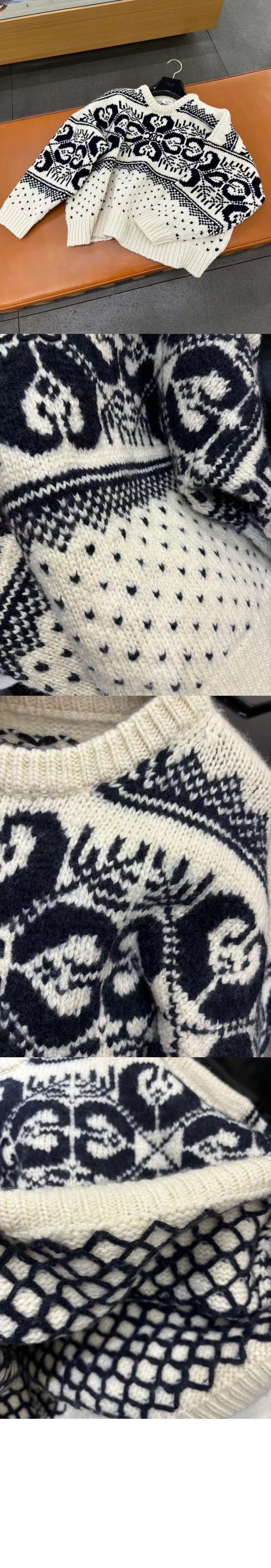 오버사이즈 울 캐시미어 니트 스웨터 > Etc - 기타제품