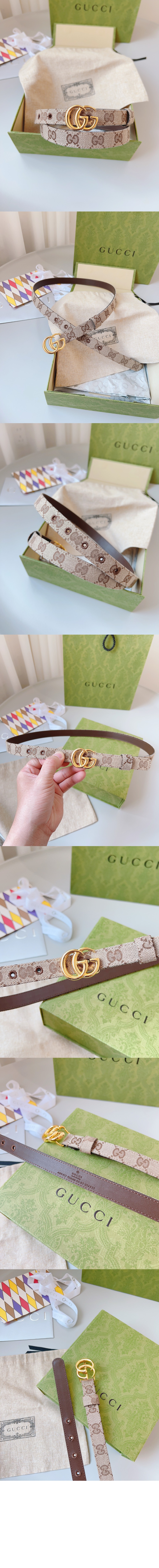 GG 마몽 벨트 ‎409417 > 구찌