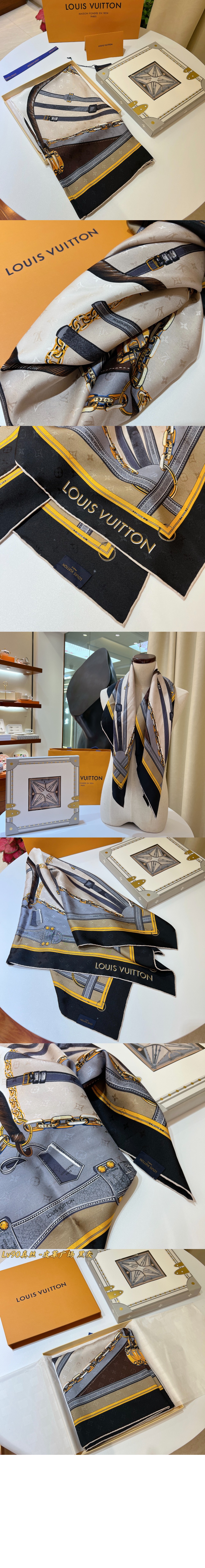 모노그램 플라워 스퀘어 90  M77580 > Etc - 기타제품