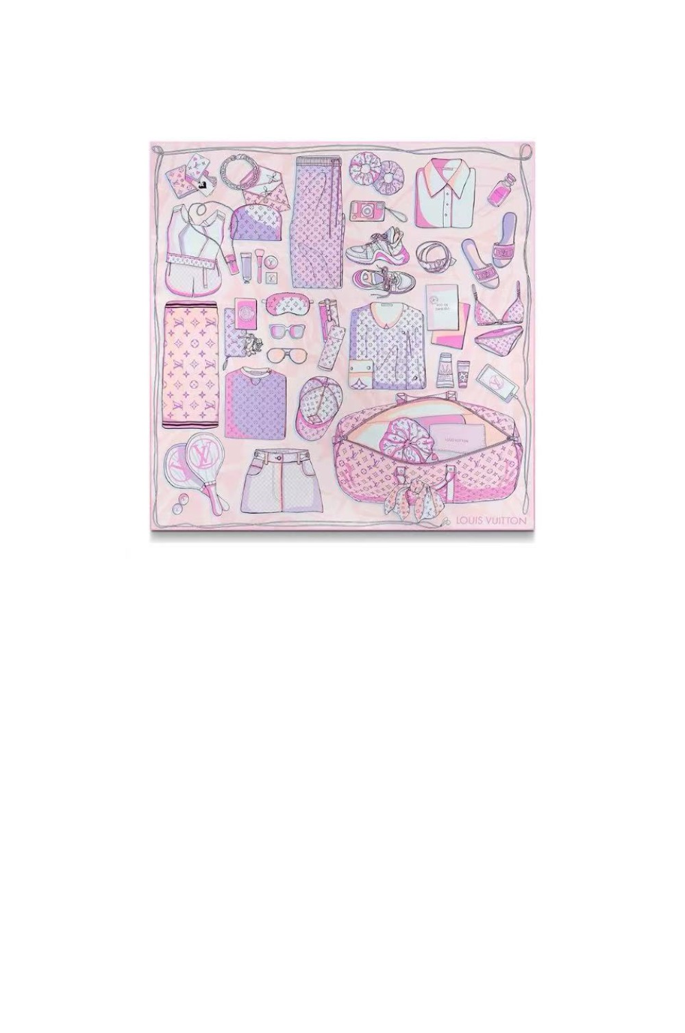 모노그램 플라워 스퀘어 90 > Etc - 기타제품