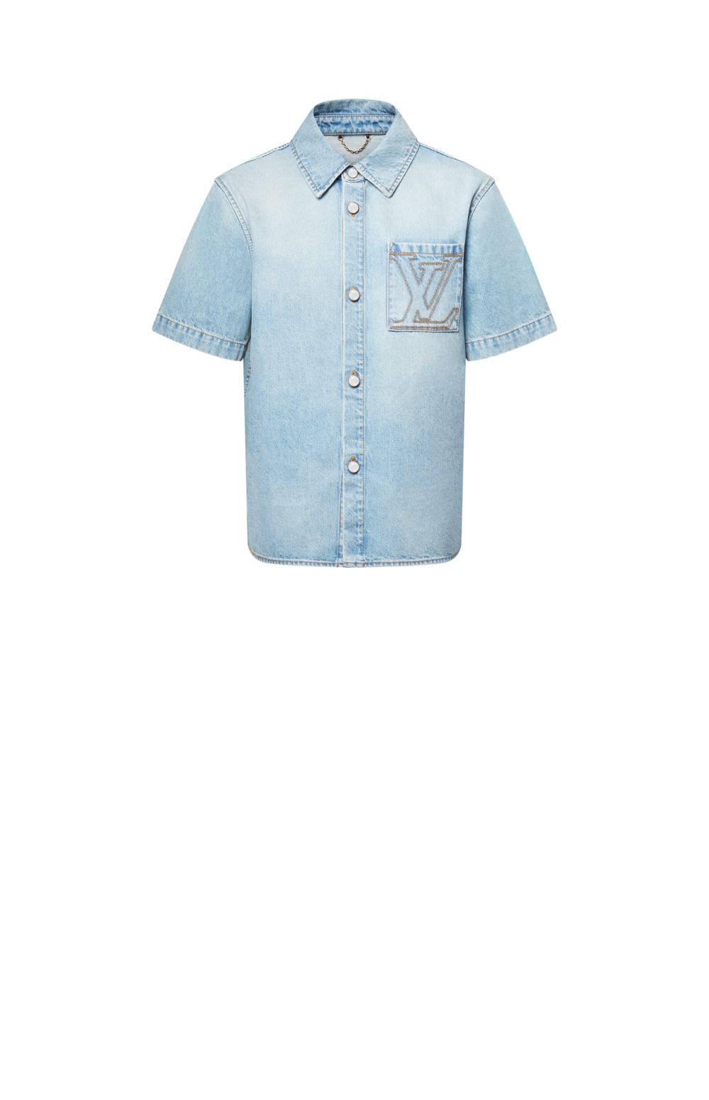 쇼트 슬리브드 데님 셔츠 > Etc - 기타제품