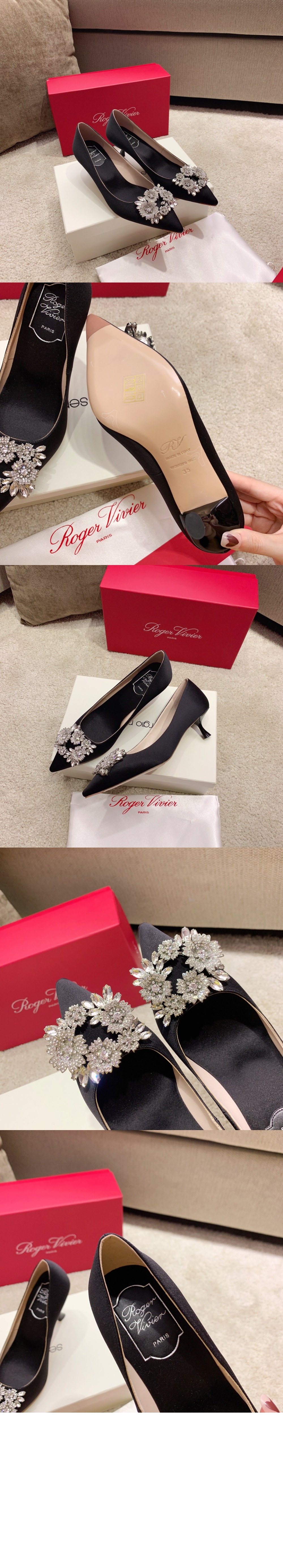 RV 부케 스트라스 버클 펌프스 5432 > Bouquet - 부케