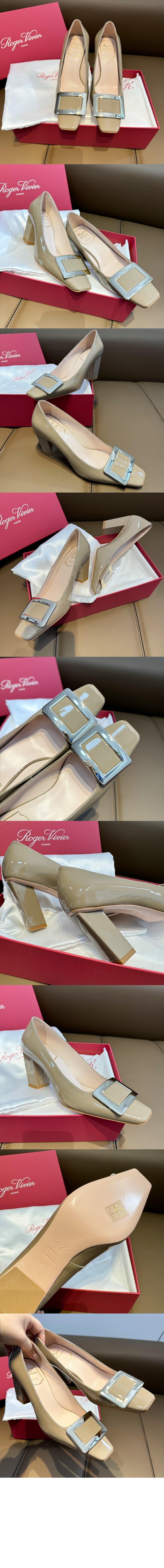 벨 비비에 메탈 버클 펌프스 7130 > Belle Vivier - 벨 비비에