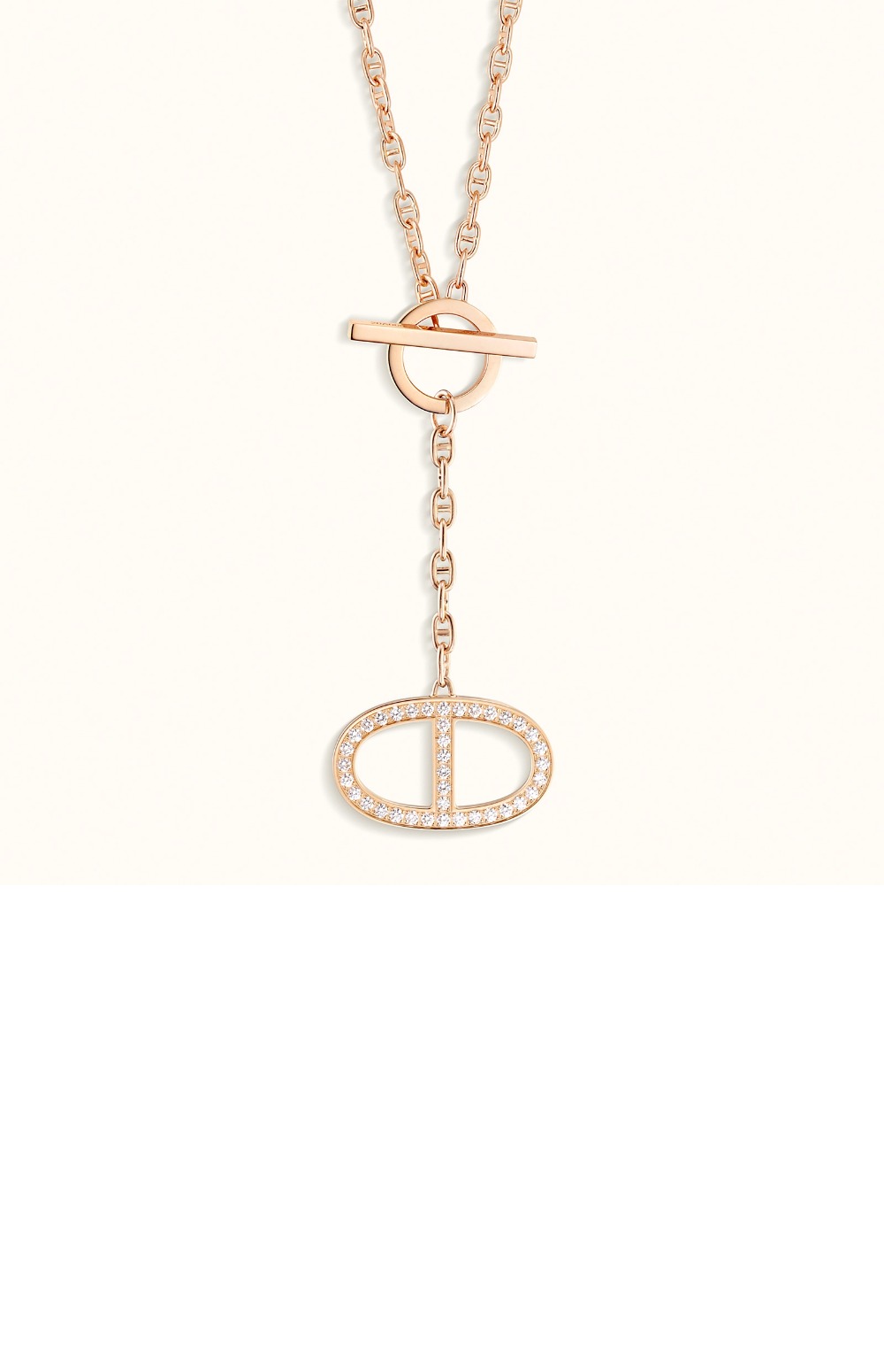 Chaine d ancre Contour 목걸이 > 에르메스