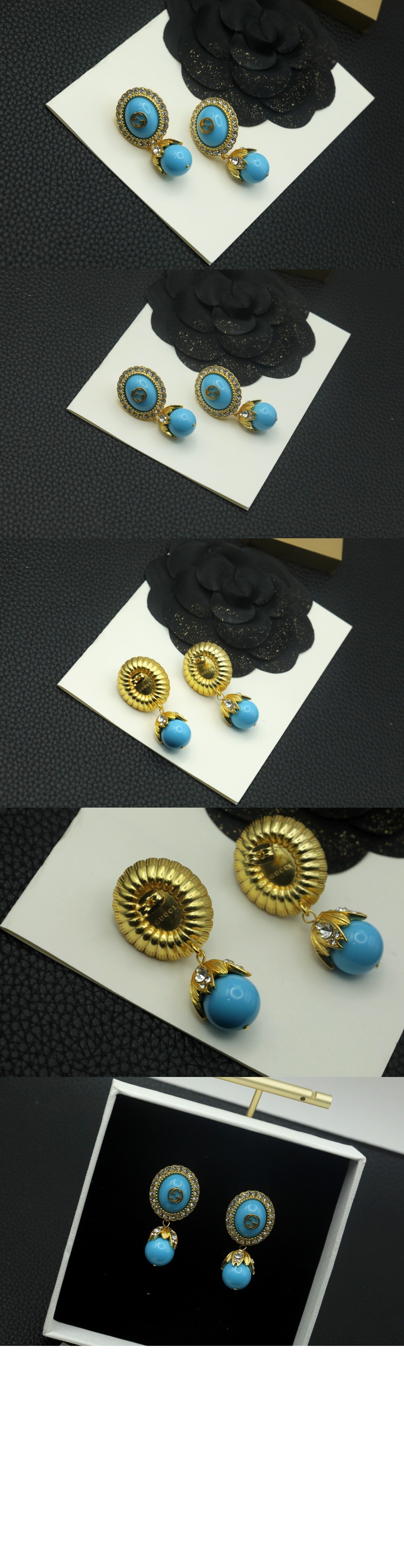 인터로킹 G 펄 귀걸이 753944 > Etc - 기타제품